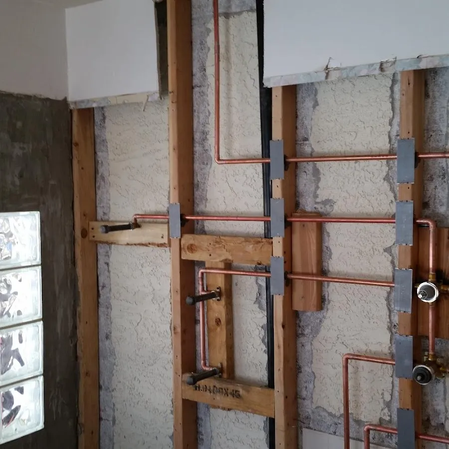 Copper pipe installation for Burst Pipe Repair in River Falls